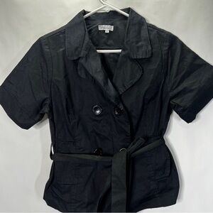 Full tilt Double Breasted Belted Blazer Top XL